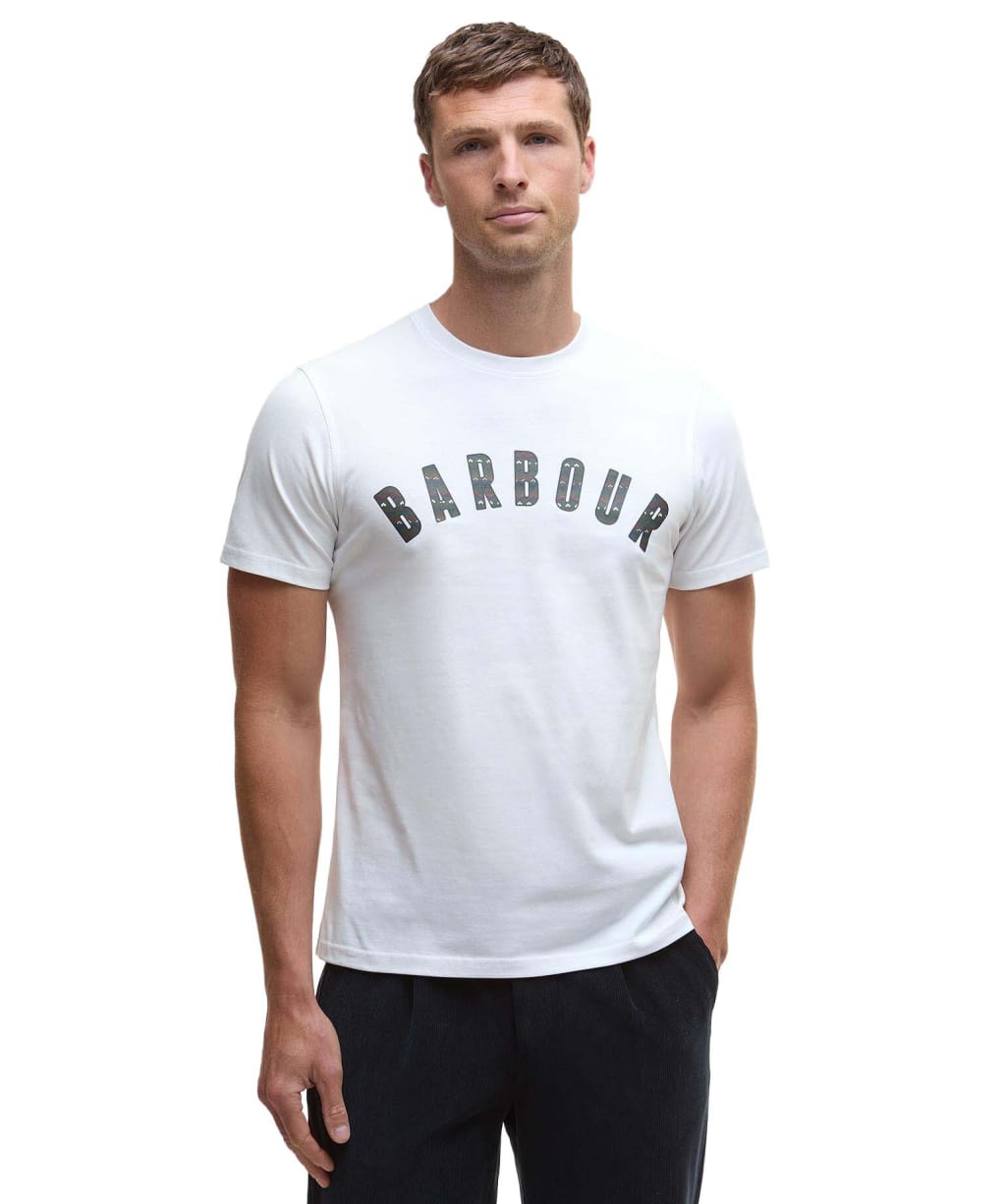 Men's Barbour Boughs Graphic T-Shirt - White