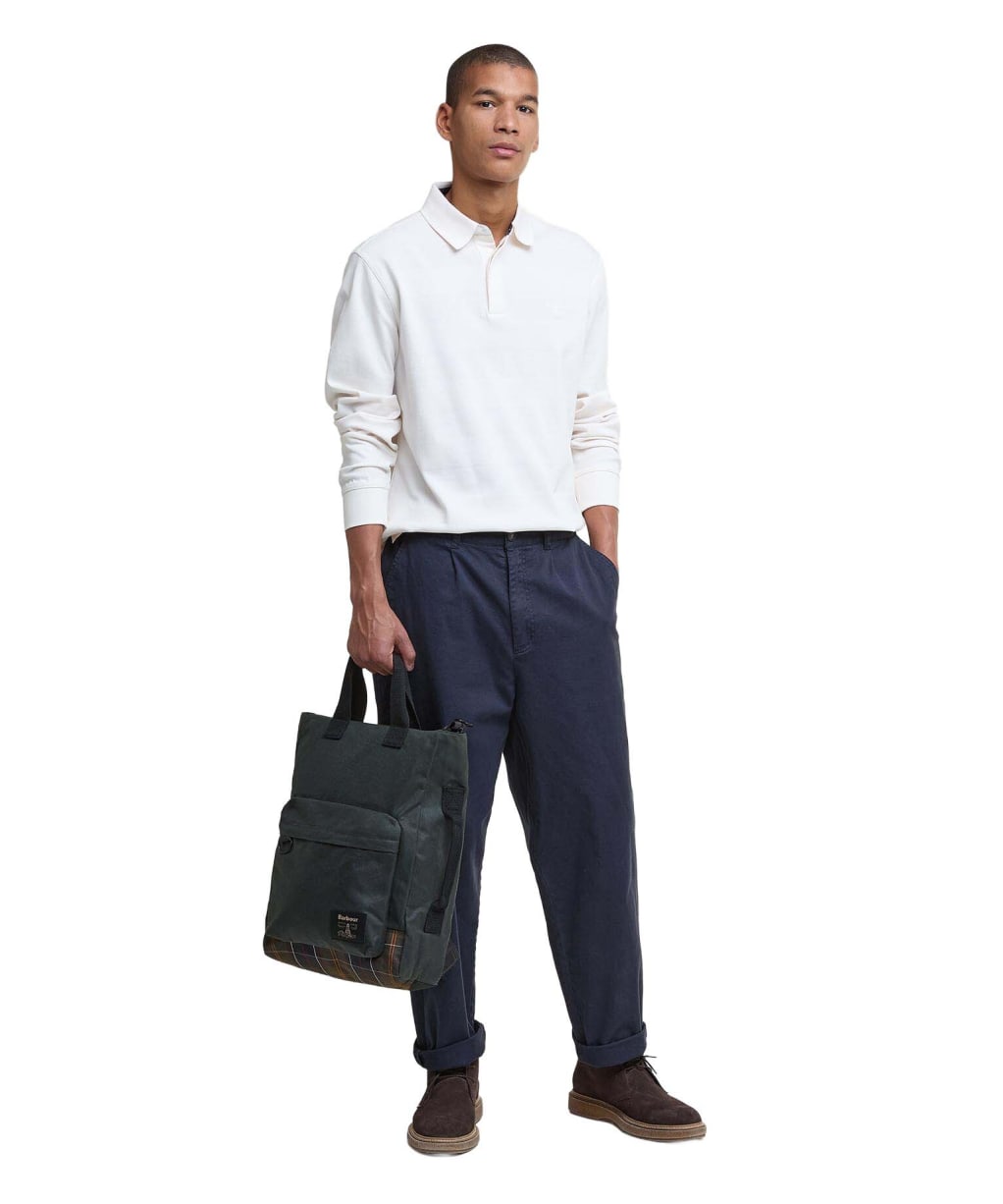Barbour Field Wax Backpack - Sage / Classic