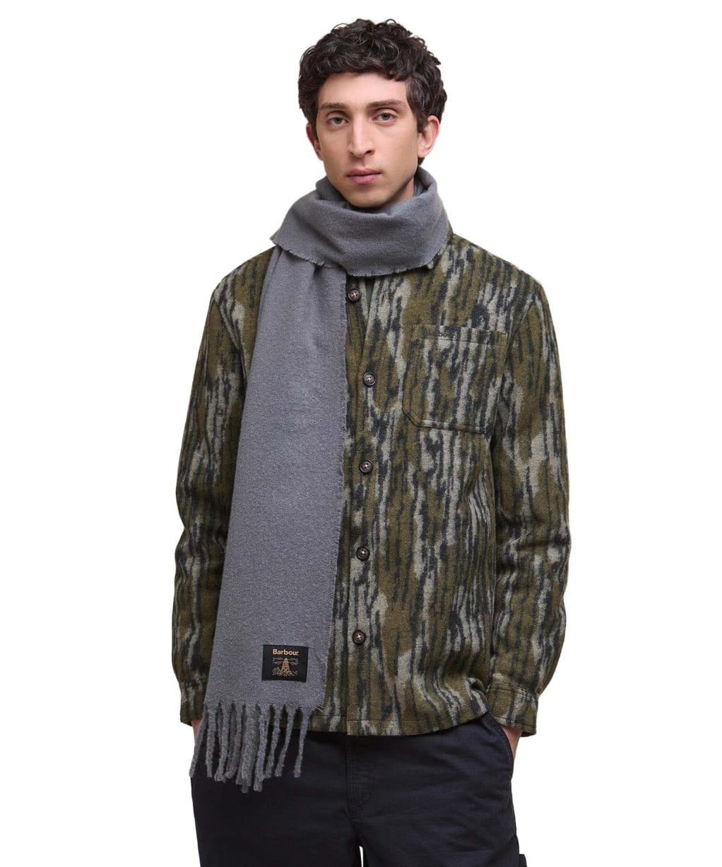 Barbour Brandy Boucle Scarf - Grey