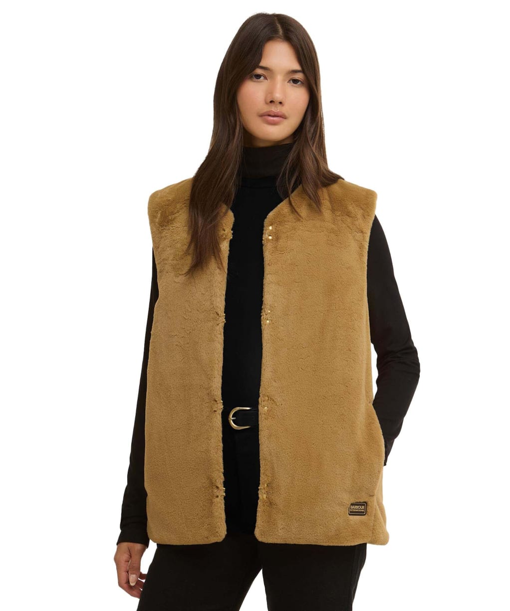 Mialn Fur Gilet - Antique Bronze