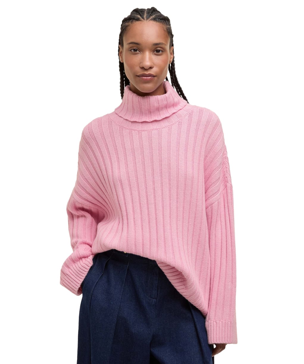 Women's Barbour Maeve Knitted Jumper - Cherry Blossom