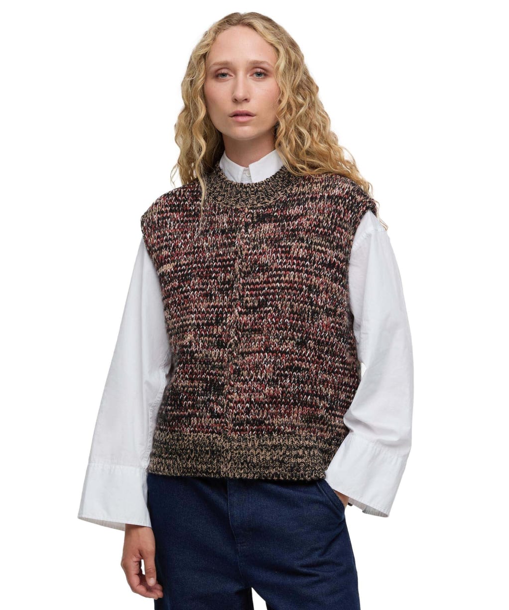 Women's Barbour Alara Knitted Vest - Multi