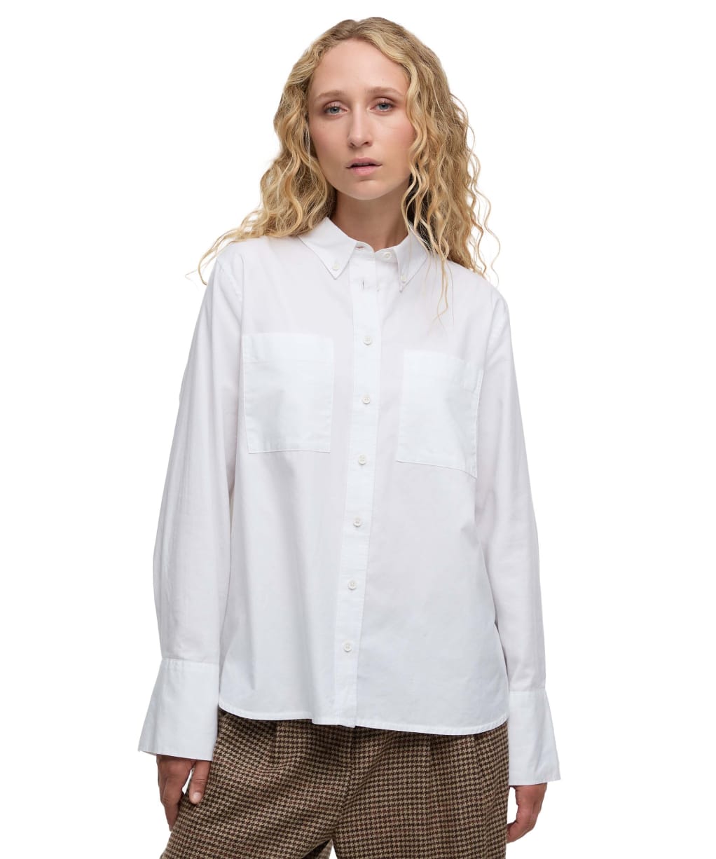 Women's Barbour Wren Shirt - White