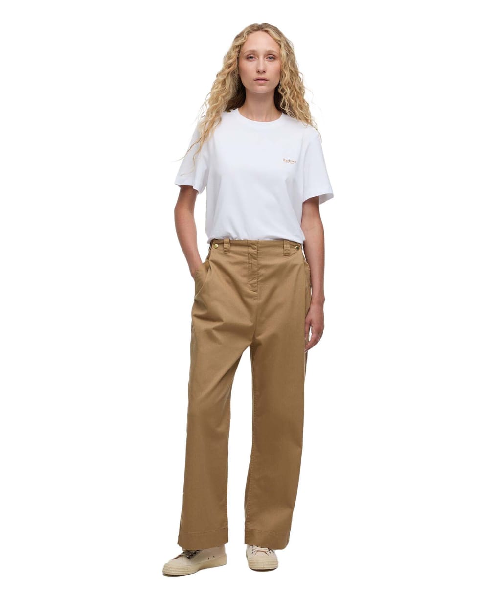 Women's Barbour Alara Trousers - Sand