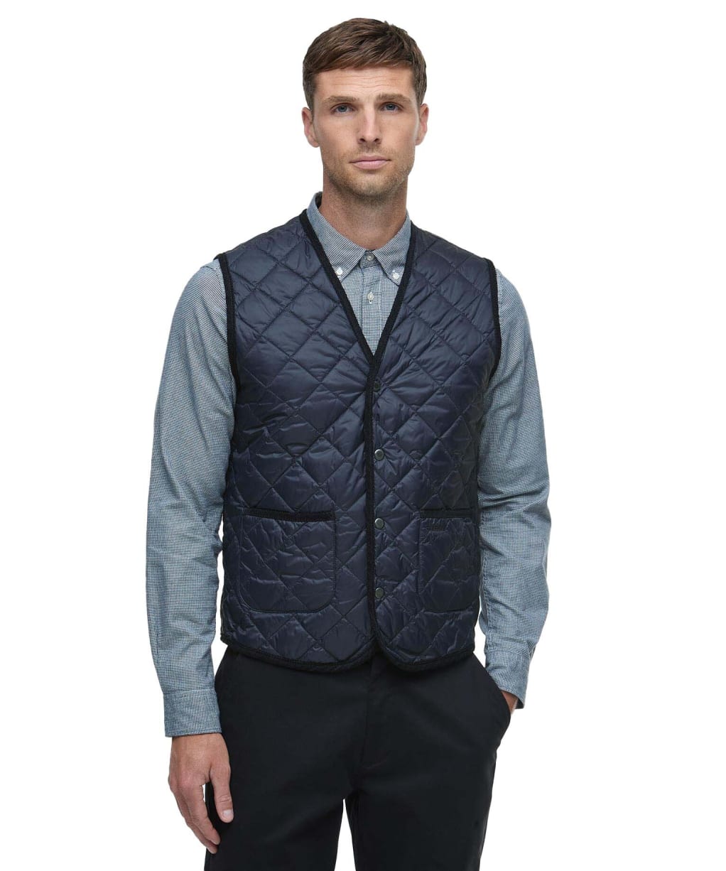 Men's Barbour Modern Quilted Waistcoat - Navy