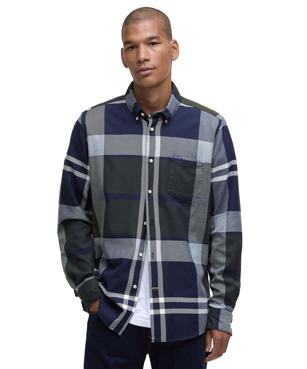 Men’s Barbour Dunoon Tailored Shirt - Fernwood Tartan