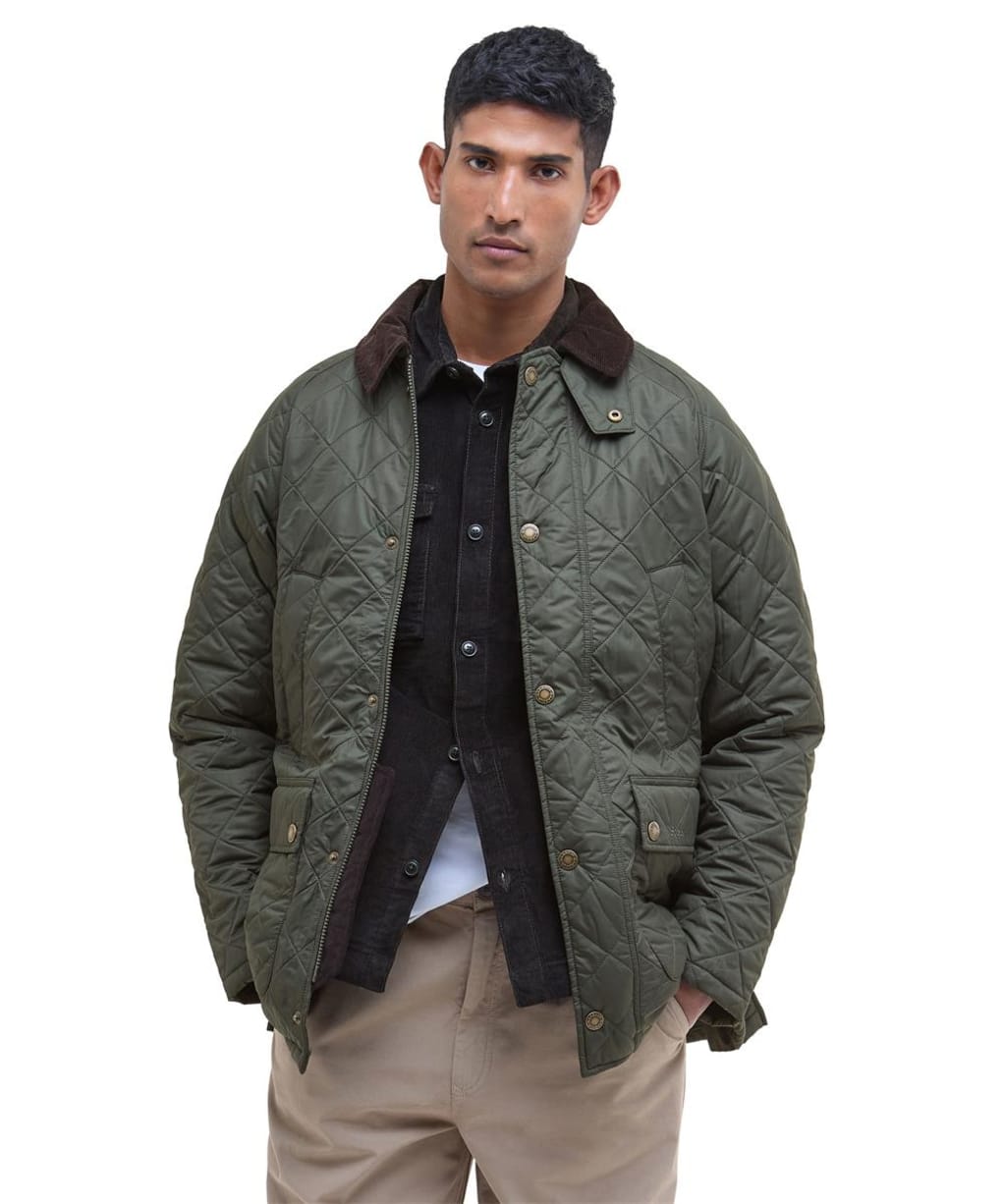 Men's Barbour Ashby Polarquilt Jacket - Sage