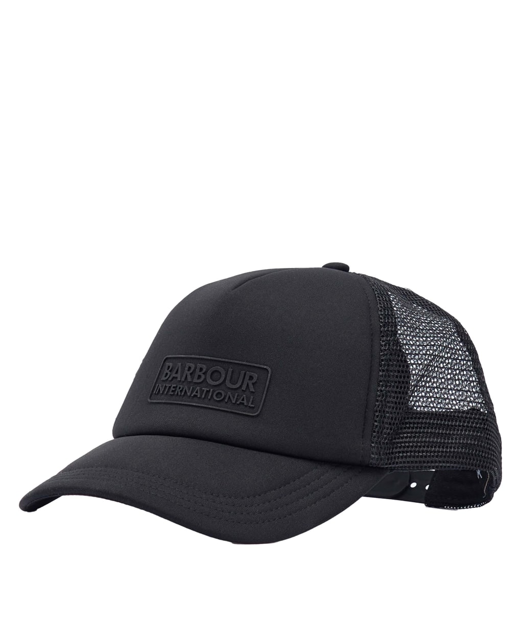 Men's Barbour International Heli Trucker Cap - Black