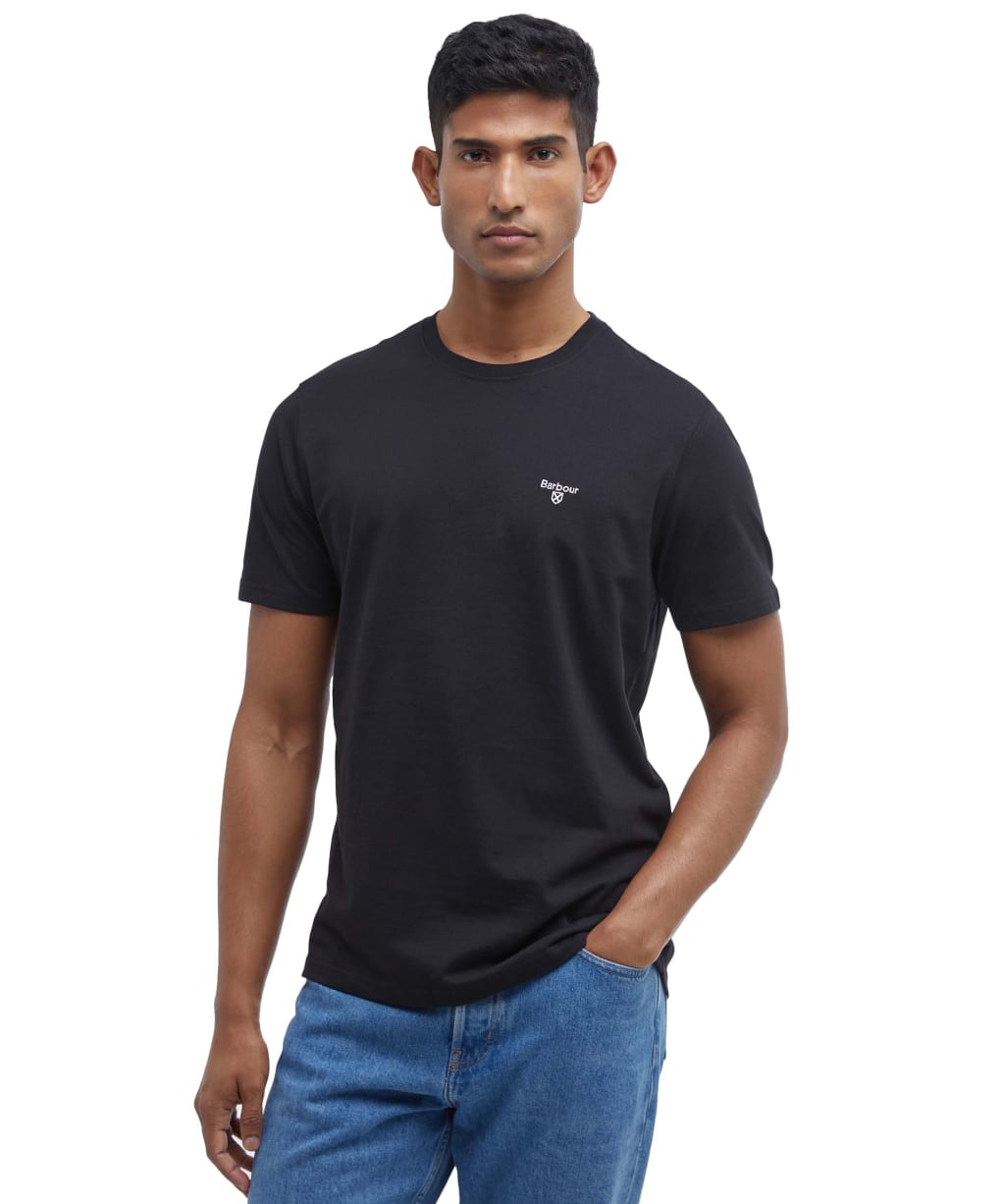 Men's Barbour Essential Sports T-Shirt - Black