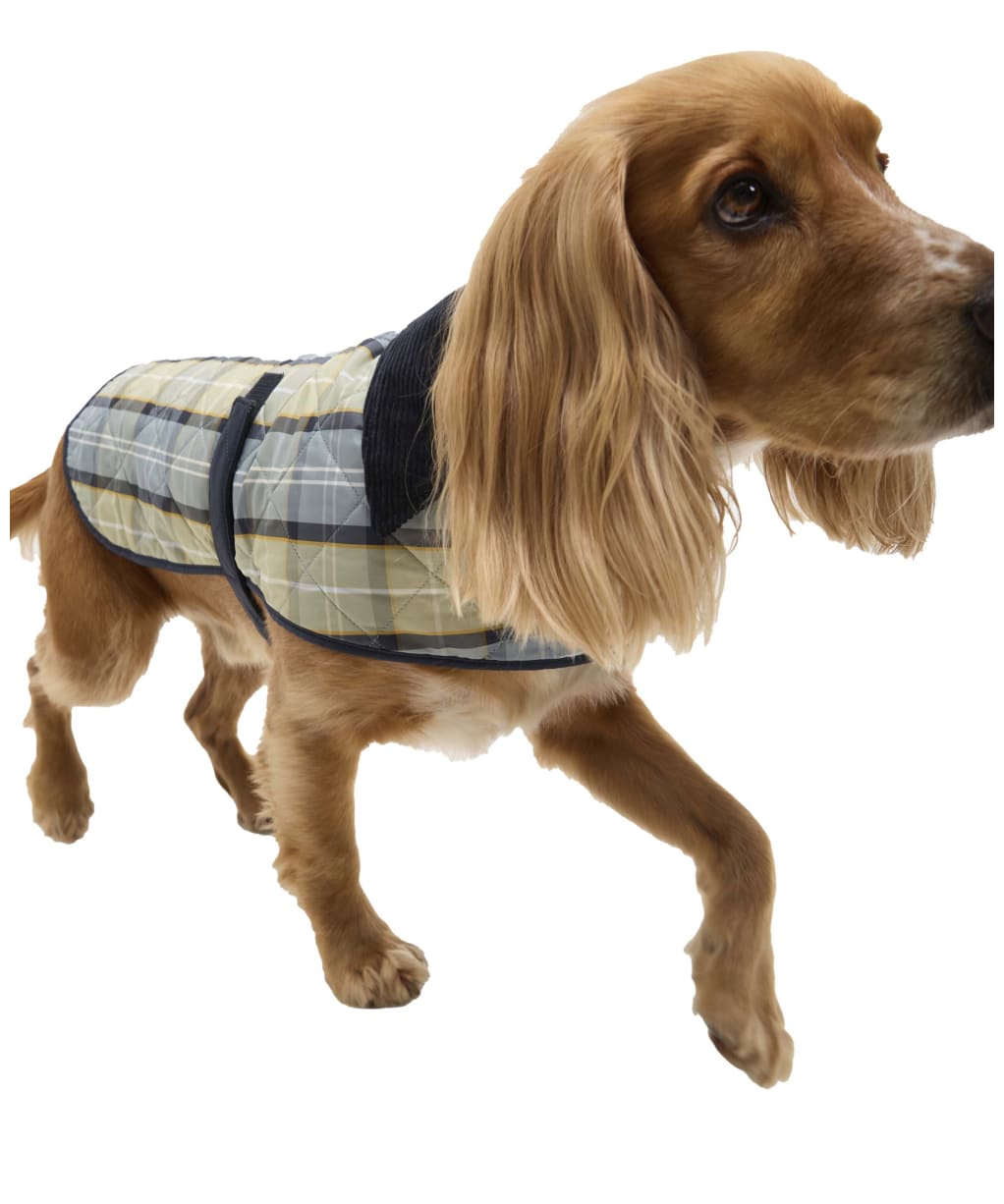 Barbour Quilted Tartan Dog Coat - HIGHLAND LAKE TA