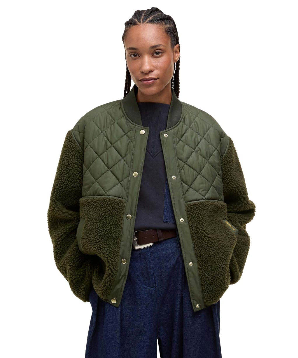 Women's Barbour Wetherby Fleece - Olive