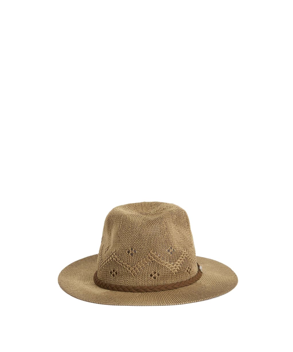 Women's Barbour Flowerdale Trilby Hat - NEW TRENCH