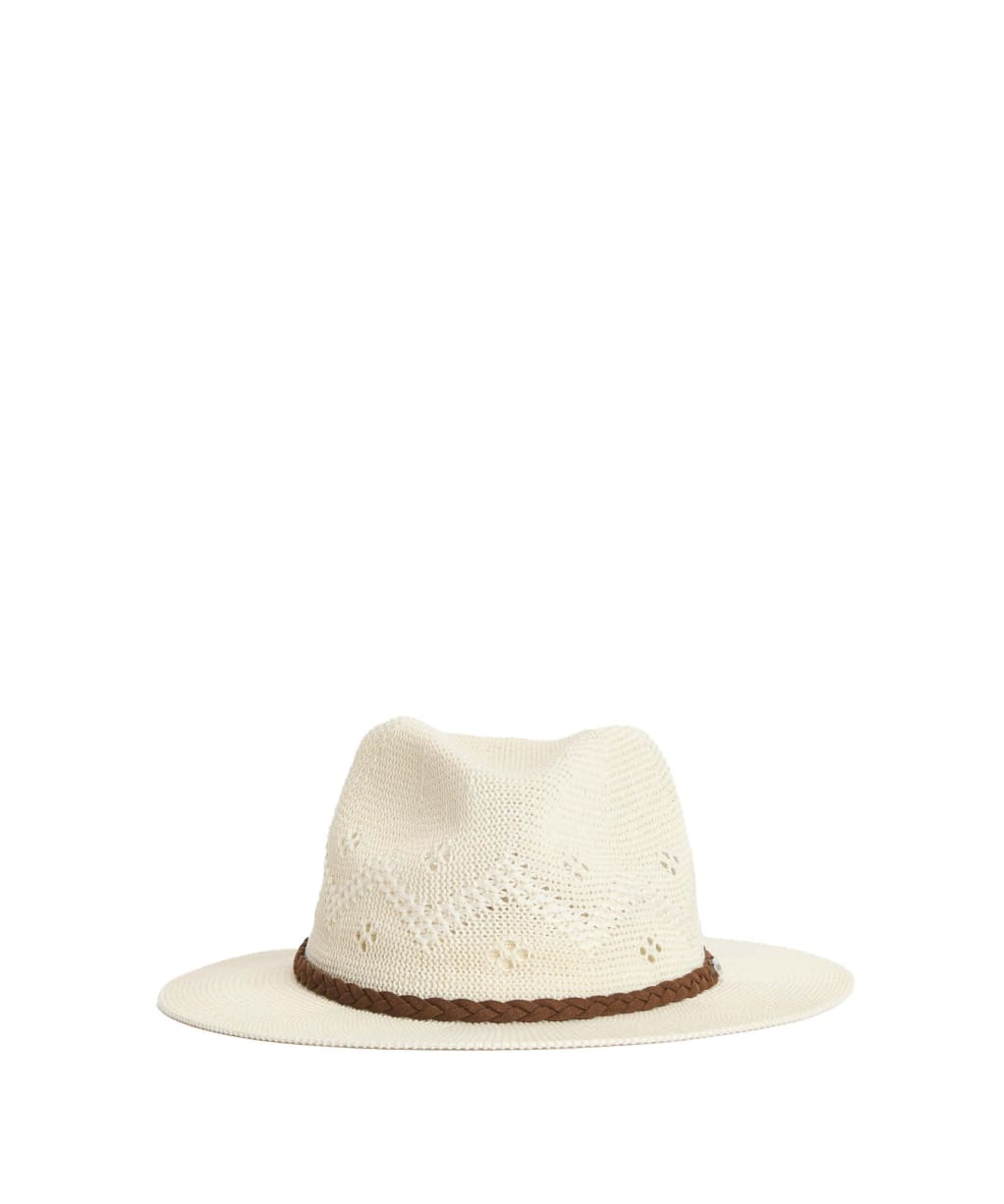 Women's Barbour Flowerdale Trilby Hat - NEW CREAM
