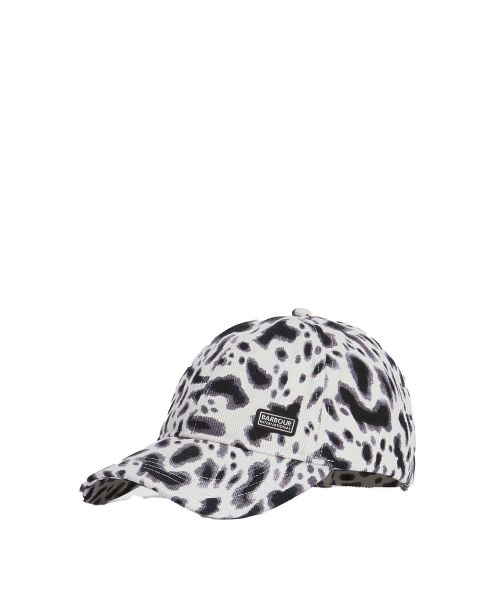 Women's Barbour International Santana Cap - Bio Ink Leopard Print