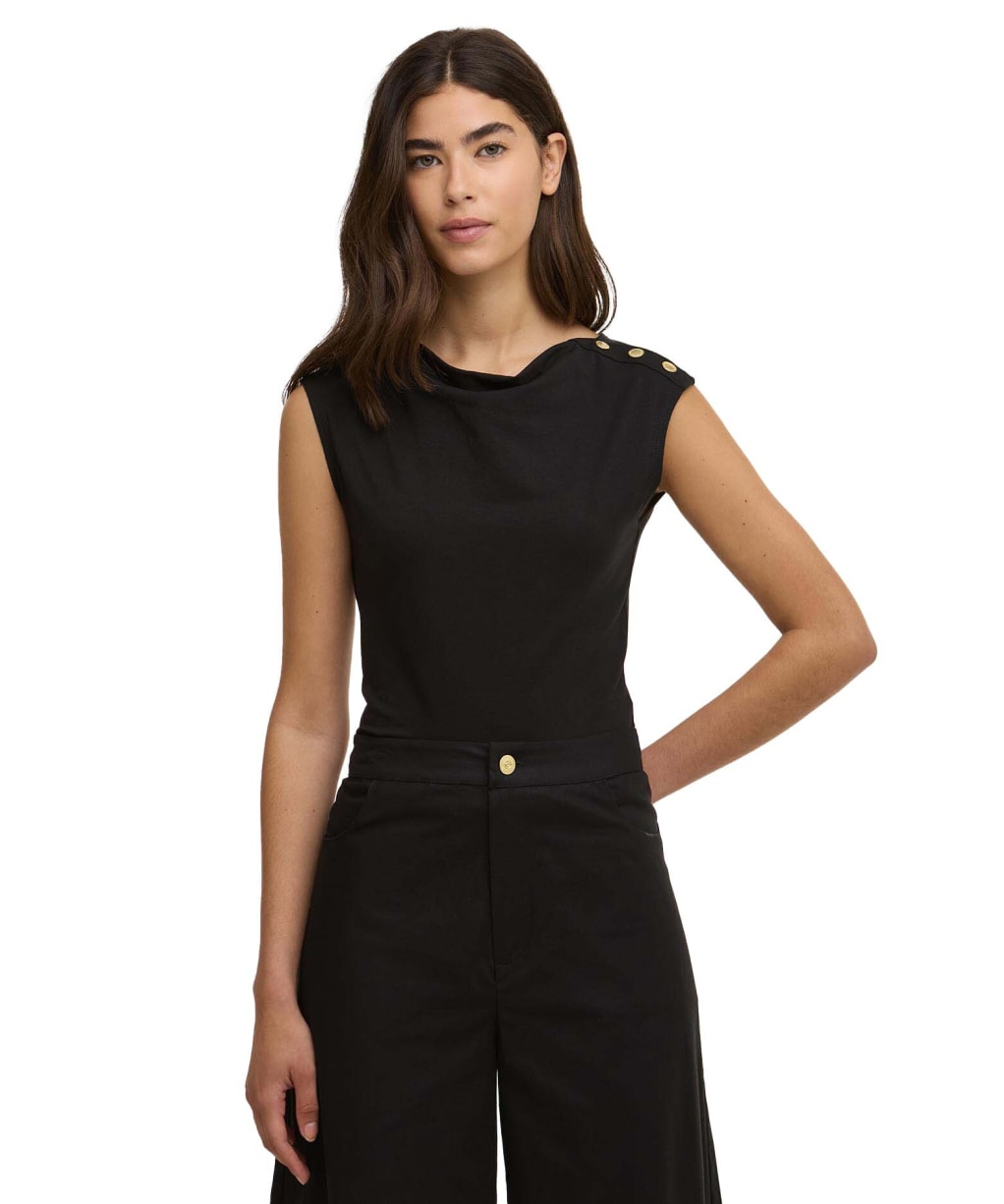 Women's Barbour International Gigi Top - Black