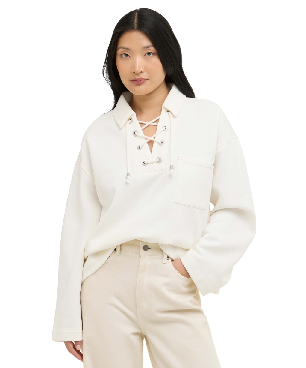 Women's Barbour Daya Overlayer - Ecru