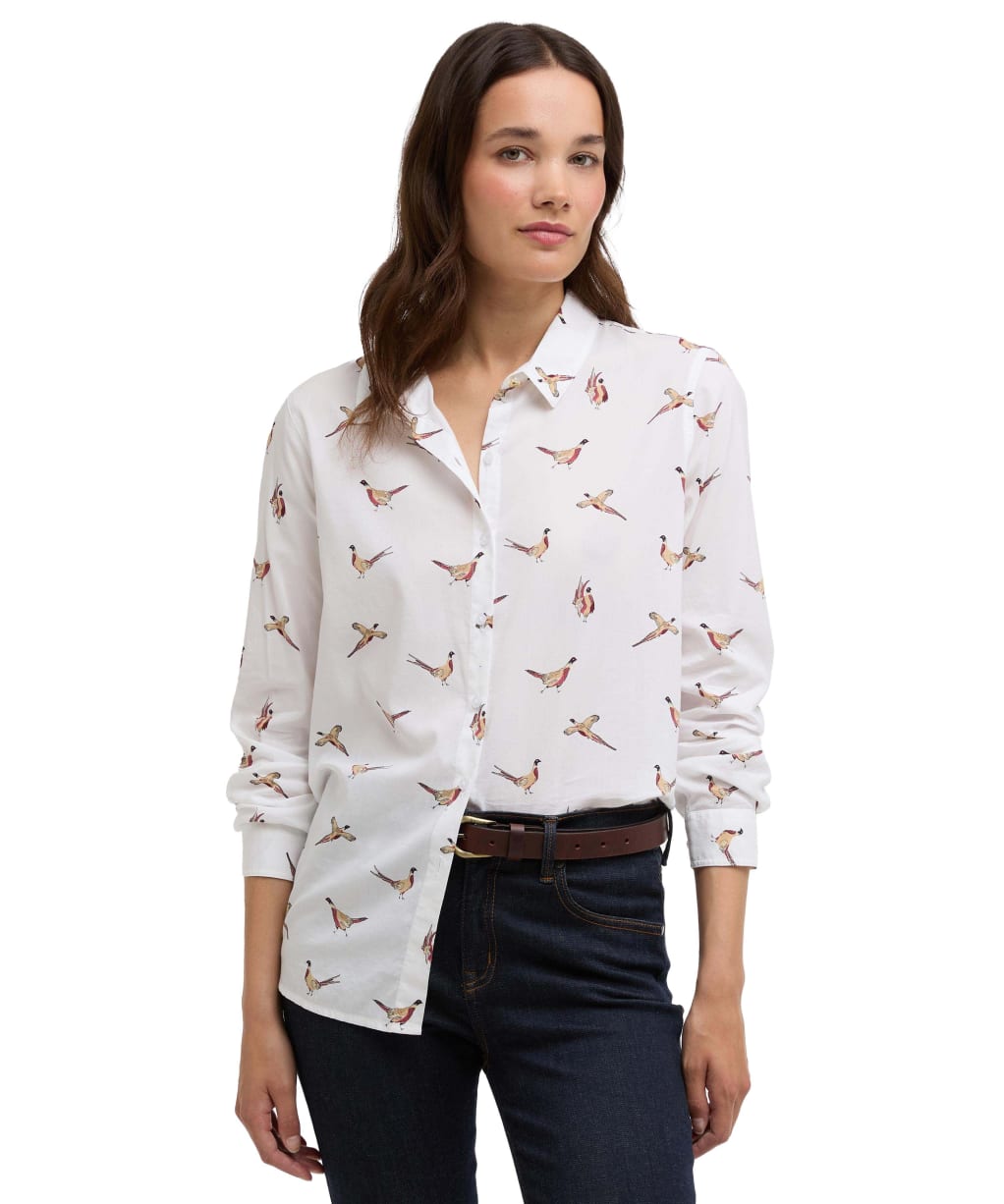 Women’s Barbour Safari Shirt - Pheasant Print 2