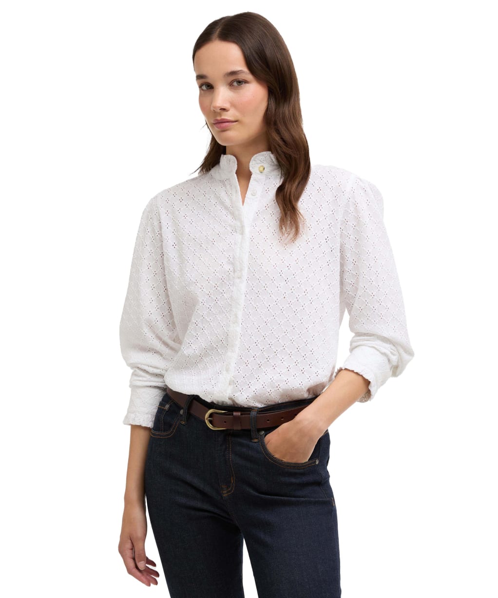 Women's Barbour Cynthia Shirt - White