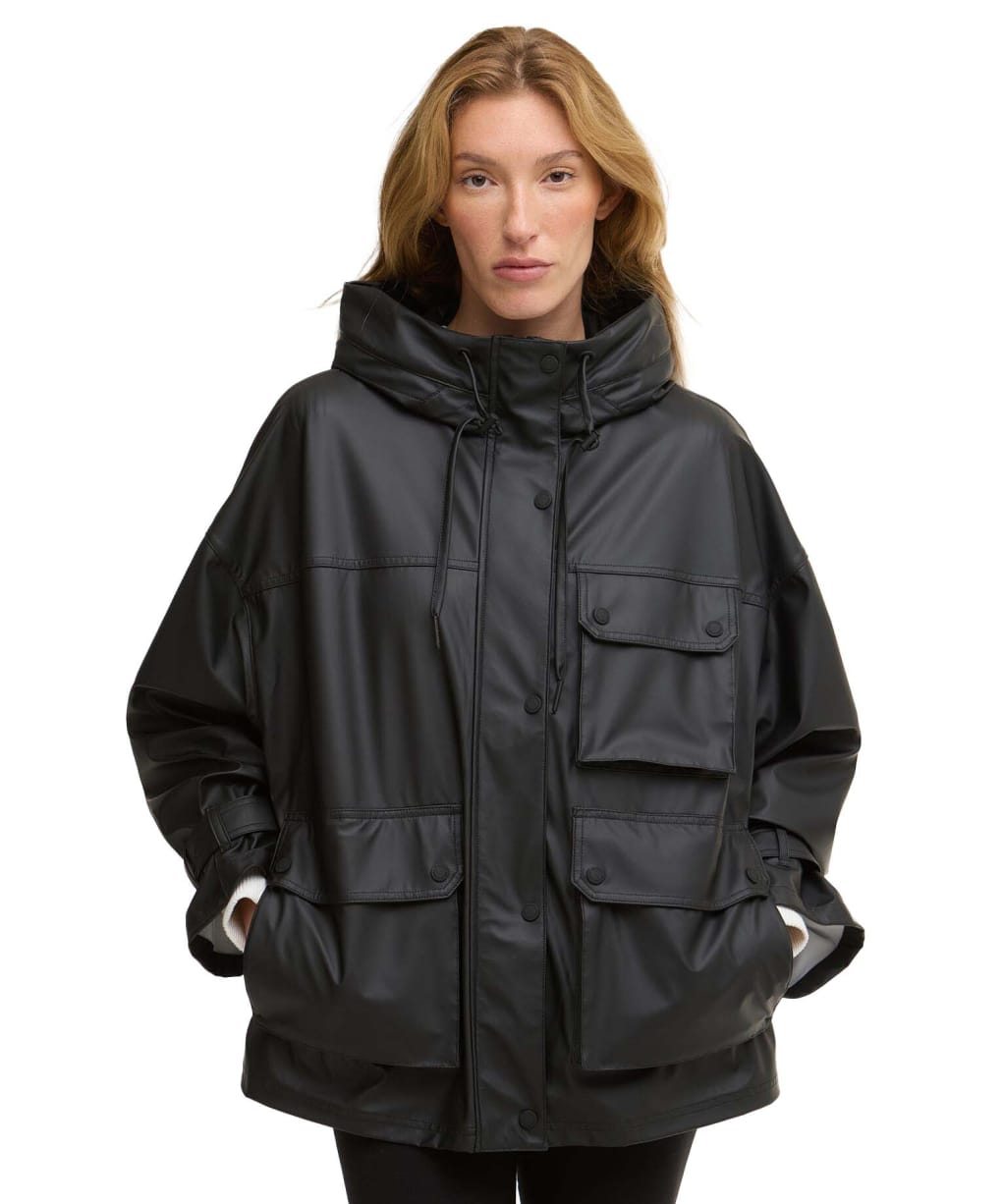 Women's Barbour International Tika Showerproof Jacket - Black