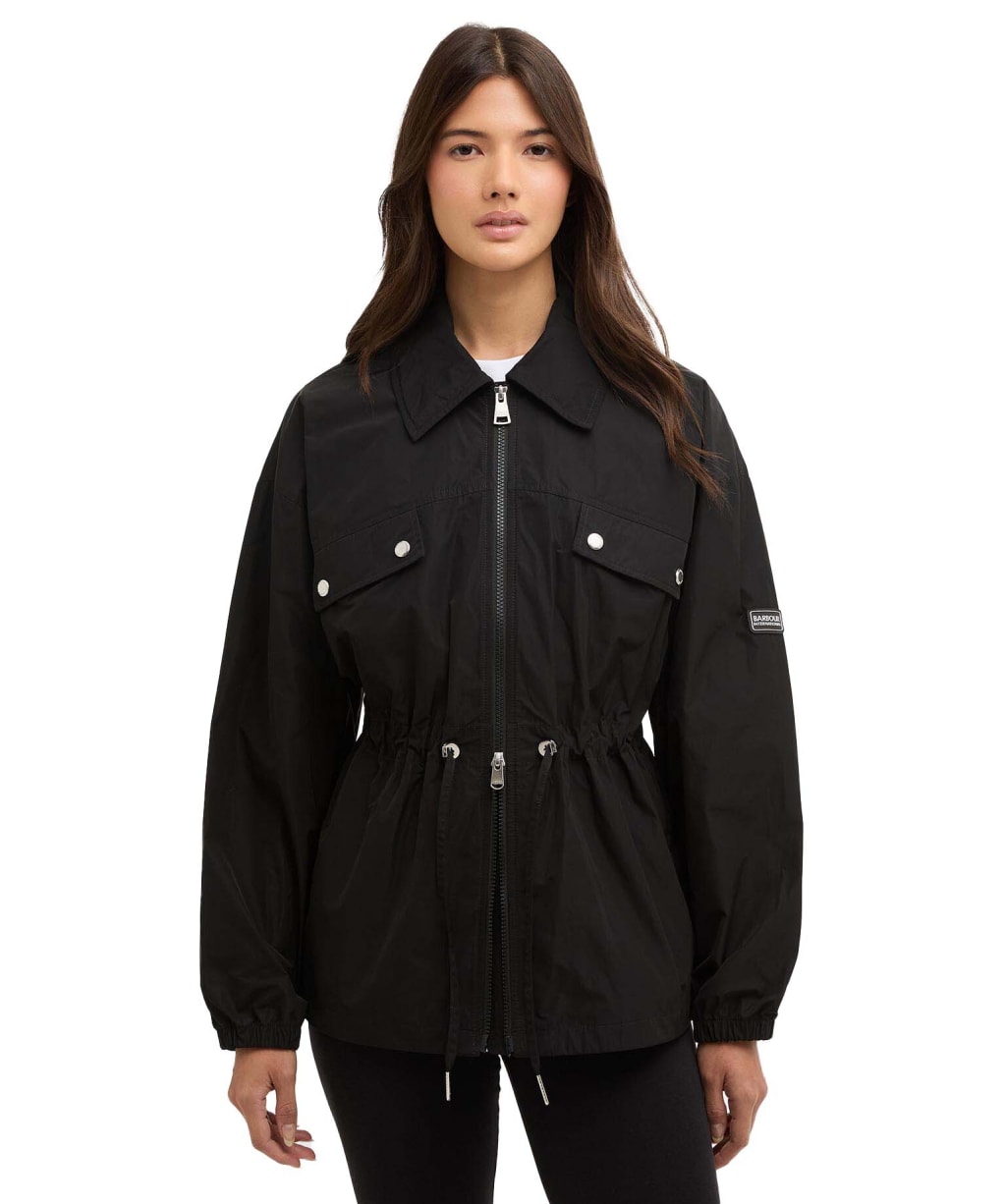 Women's Barbour International Octavia Showerproof Jacket - Black