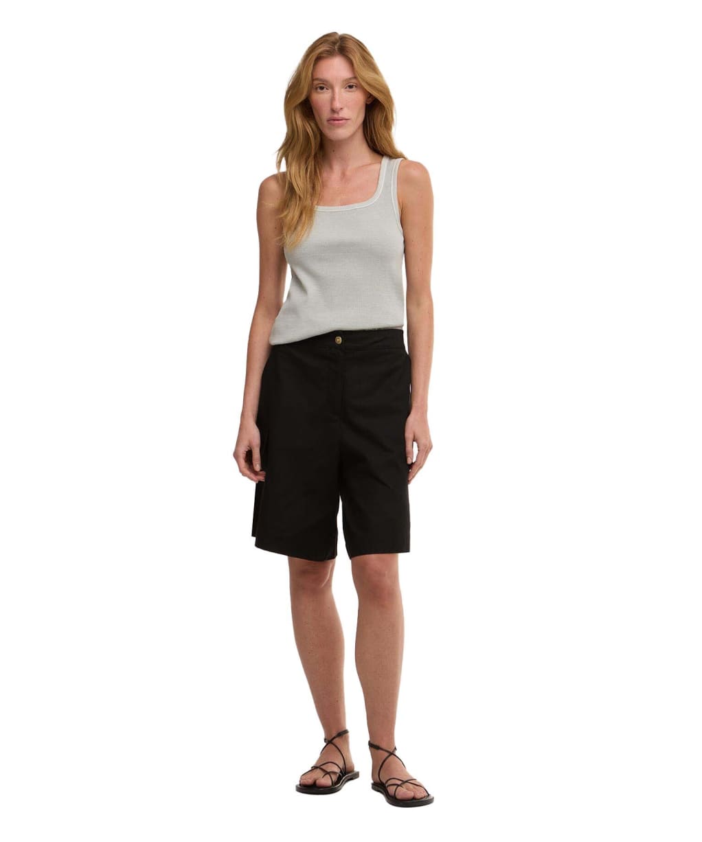 Women's Barbour International Valencia Shorts - Black