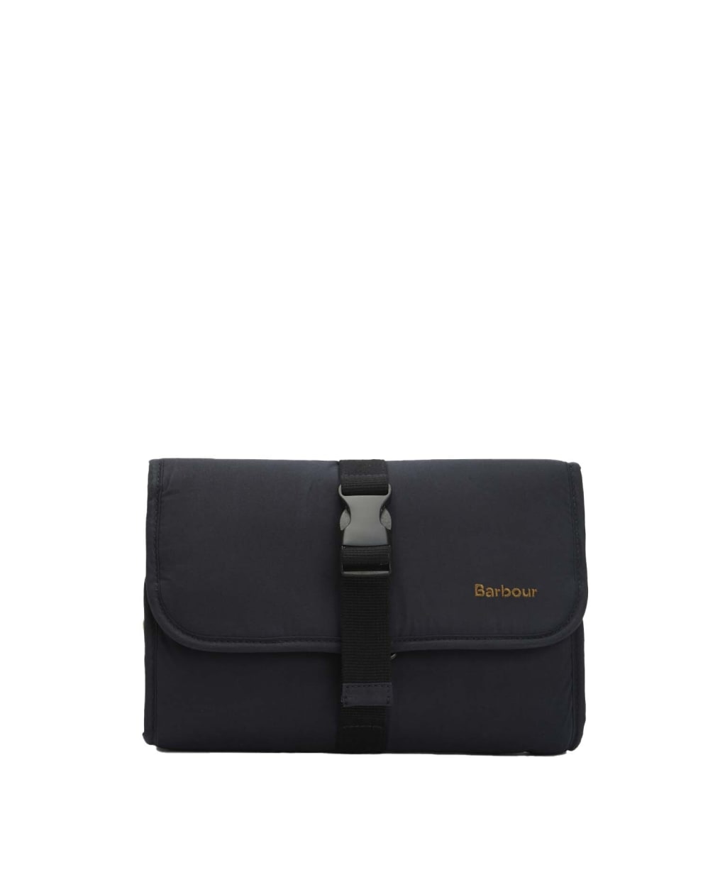 Men's Barbour Transport Hanging Washbag - Navy
