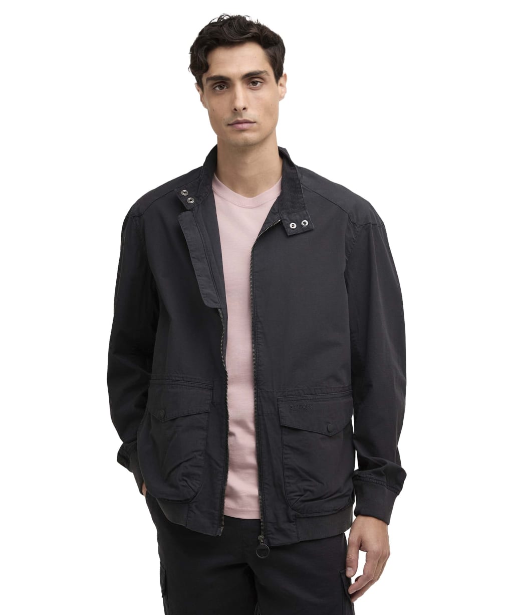 Men's Barbour International Matley Casual Jacket - Black
