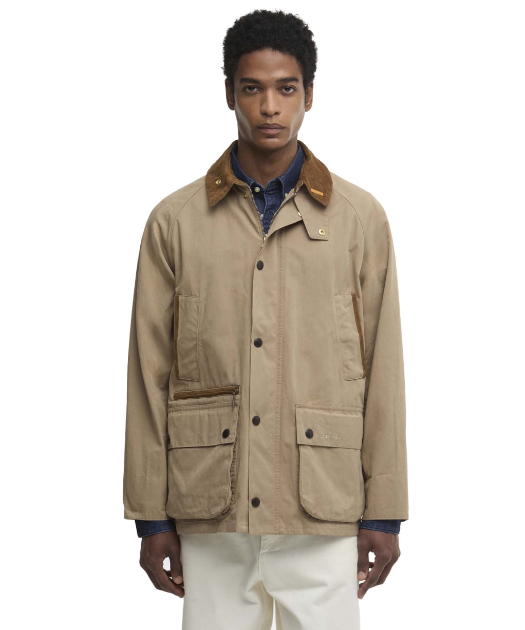 Men's Barbour Icons Bedale Casual Jacket - Military Brown
