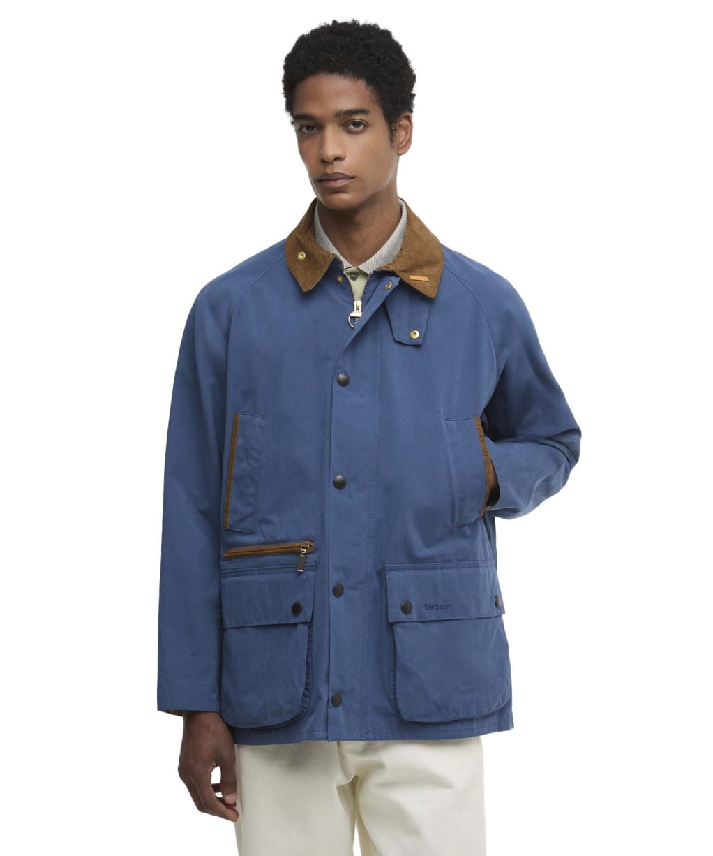 Men's Barbour Icons Bedale Casual Jacket - Dark Denim