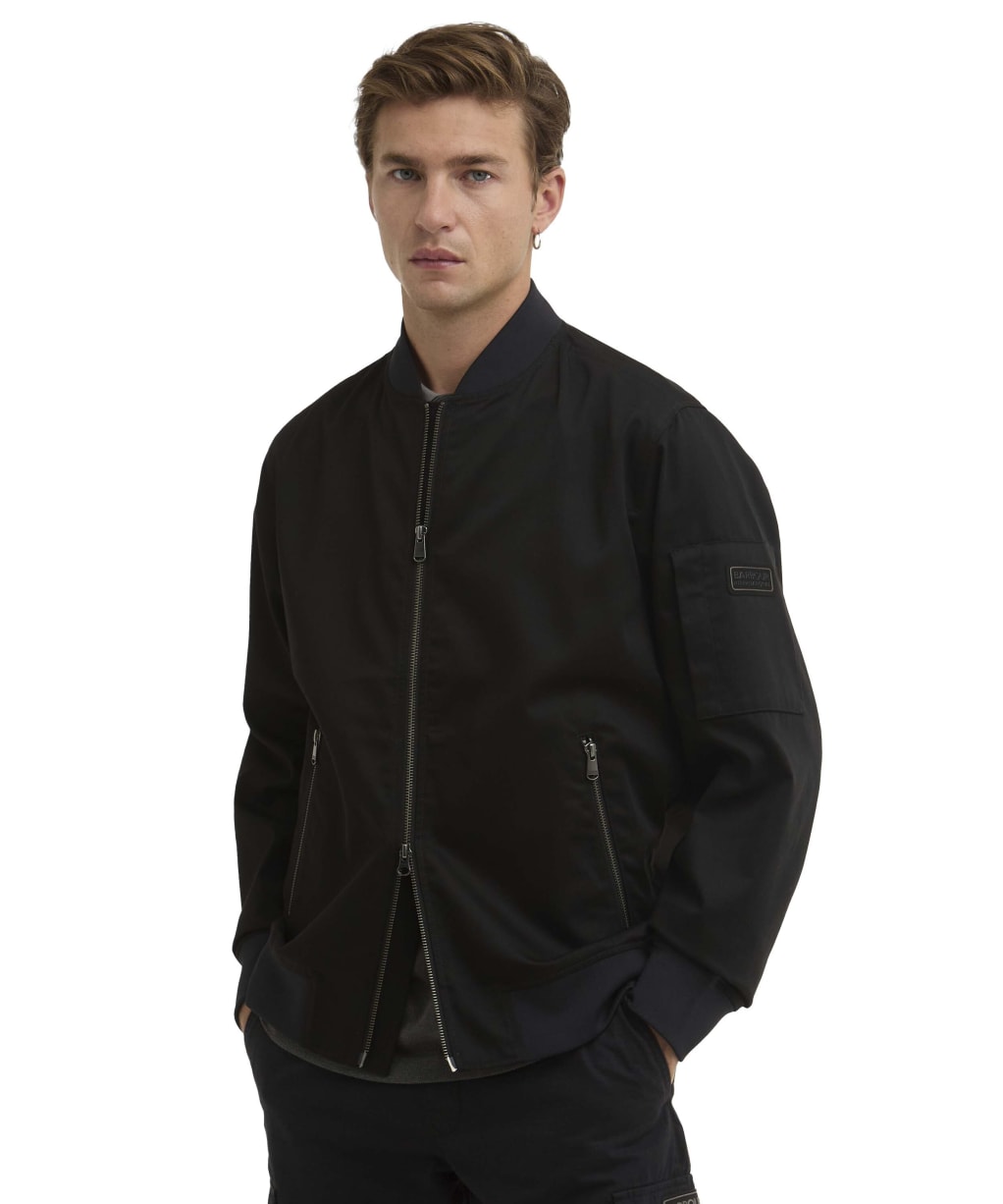 Men's Barbour International Tardon Casual Jacket - Black