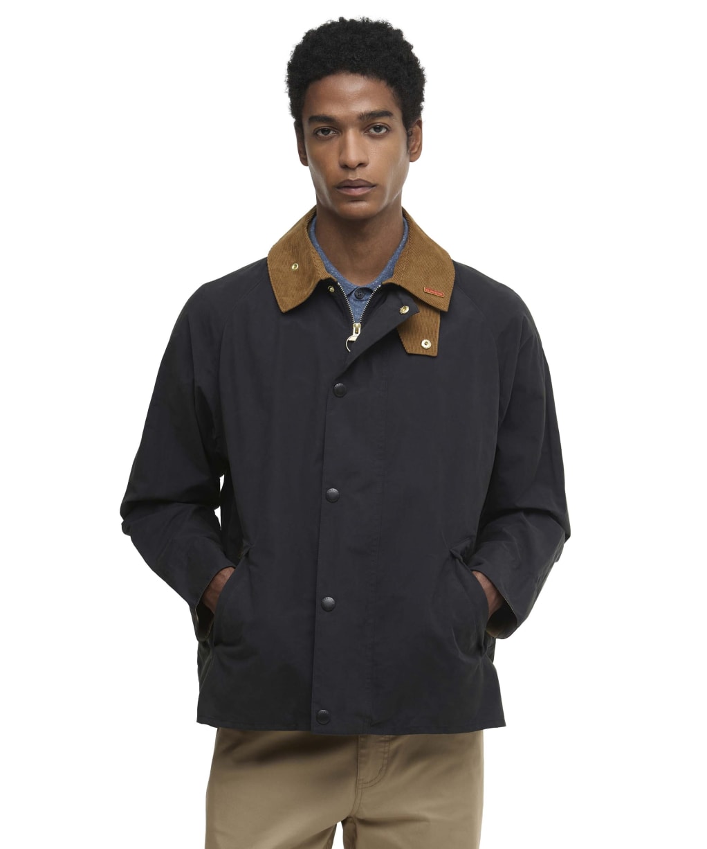 Men's Barbour Icons Transport Casual Jacket - Dark Navy
