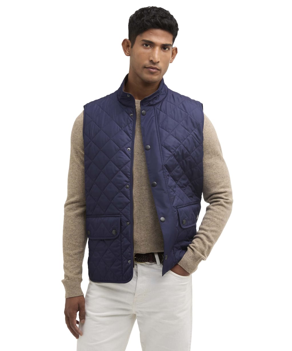 Men's Barbour New Lowerdale Quilted Gilet - Ink