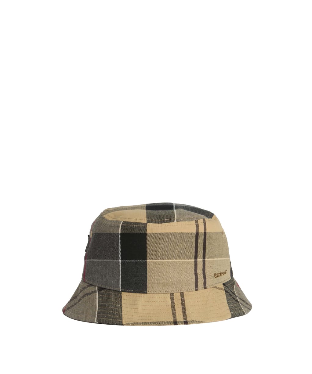 Men's Barbour Telfield Tartan Bucket Hat - Dress Tartan