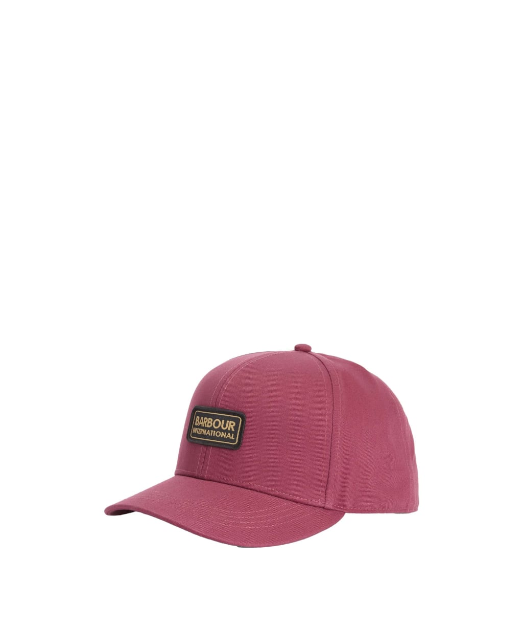 Men's Barbour International Duke Trucker Cap - Bordeaux