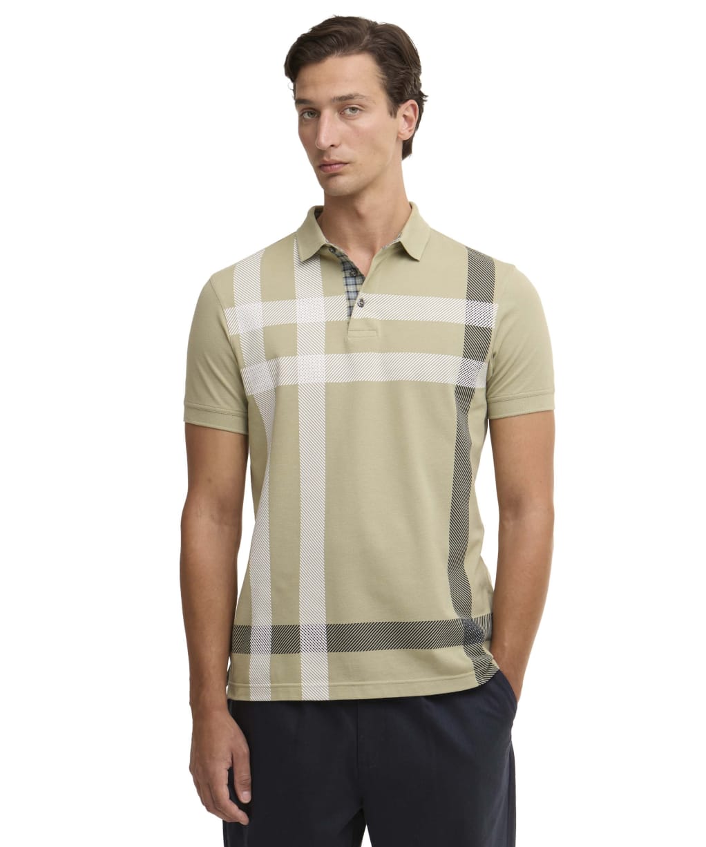 Men’s Barbour Blaine Polo Shirt - Sea Green
