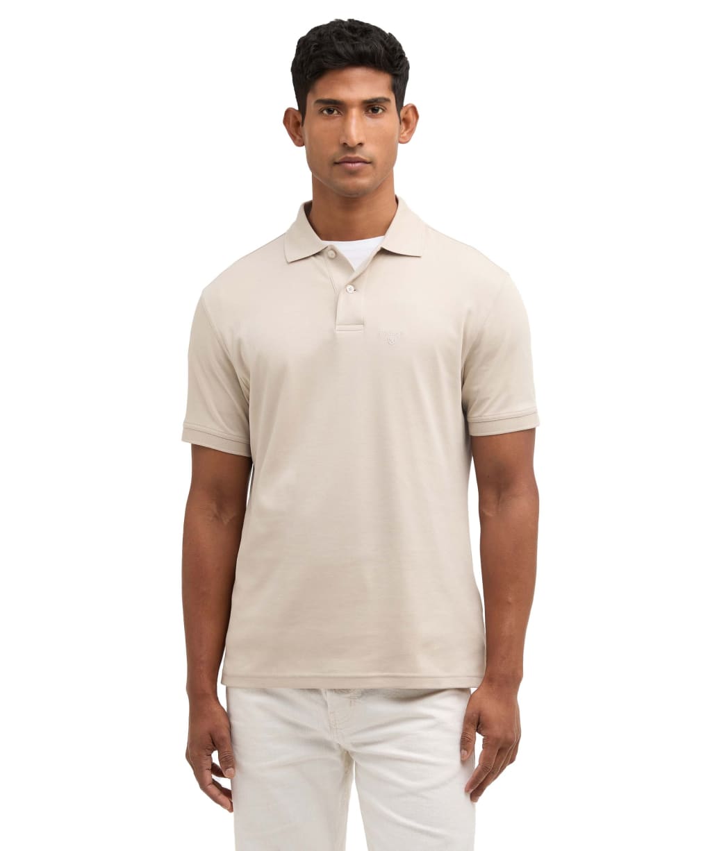 Men's Barbour Hylton Interlock Tailored Fit Polo Shirt - Mist