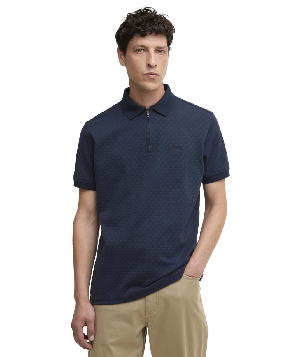 Men's Barbour Hockham Tailored Fit Polo Shirt - Navy