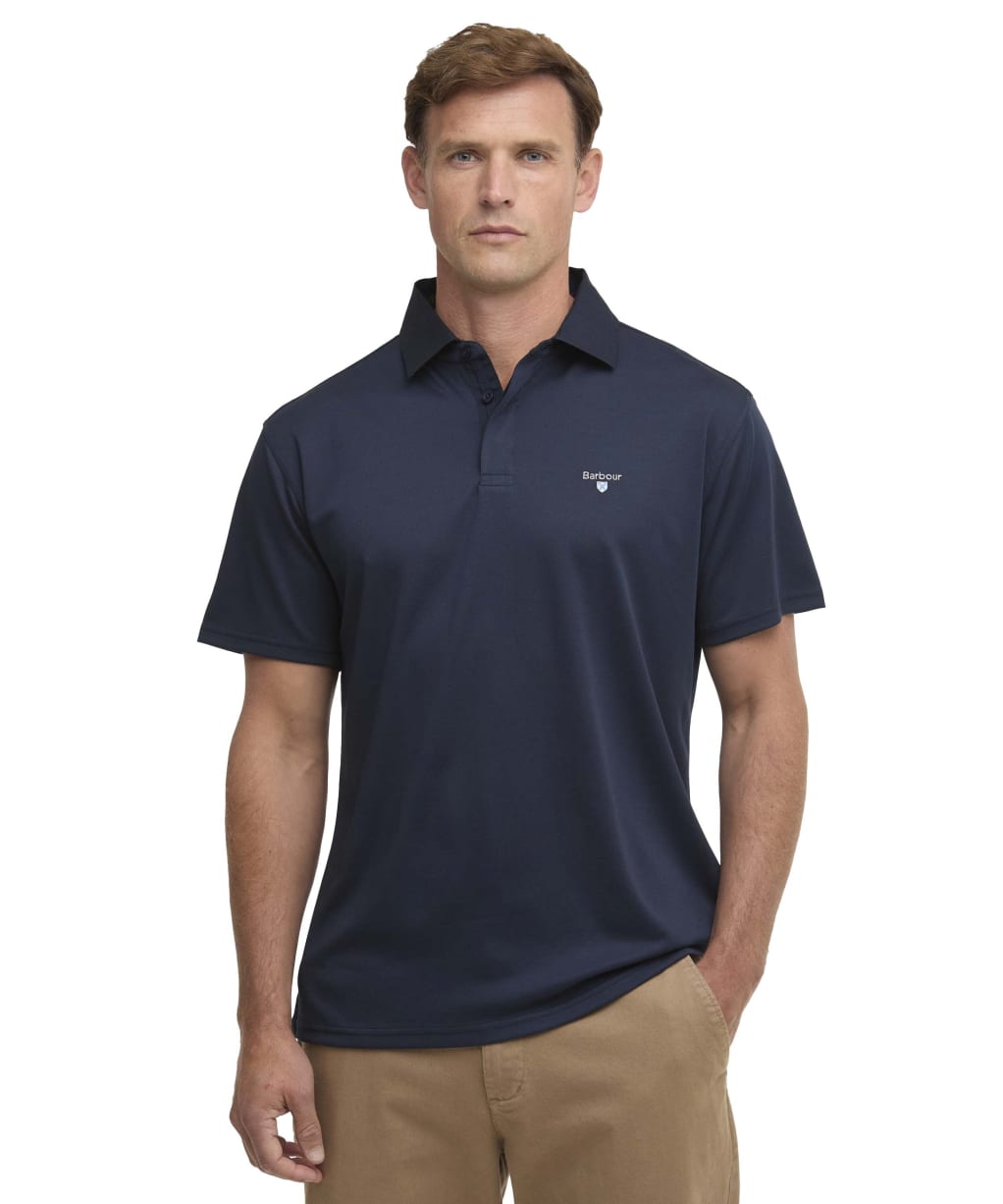 Men's Barbour Haswell Regular Fit Polo Shirt - Navy