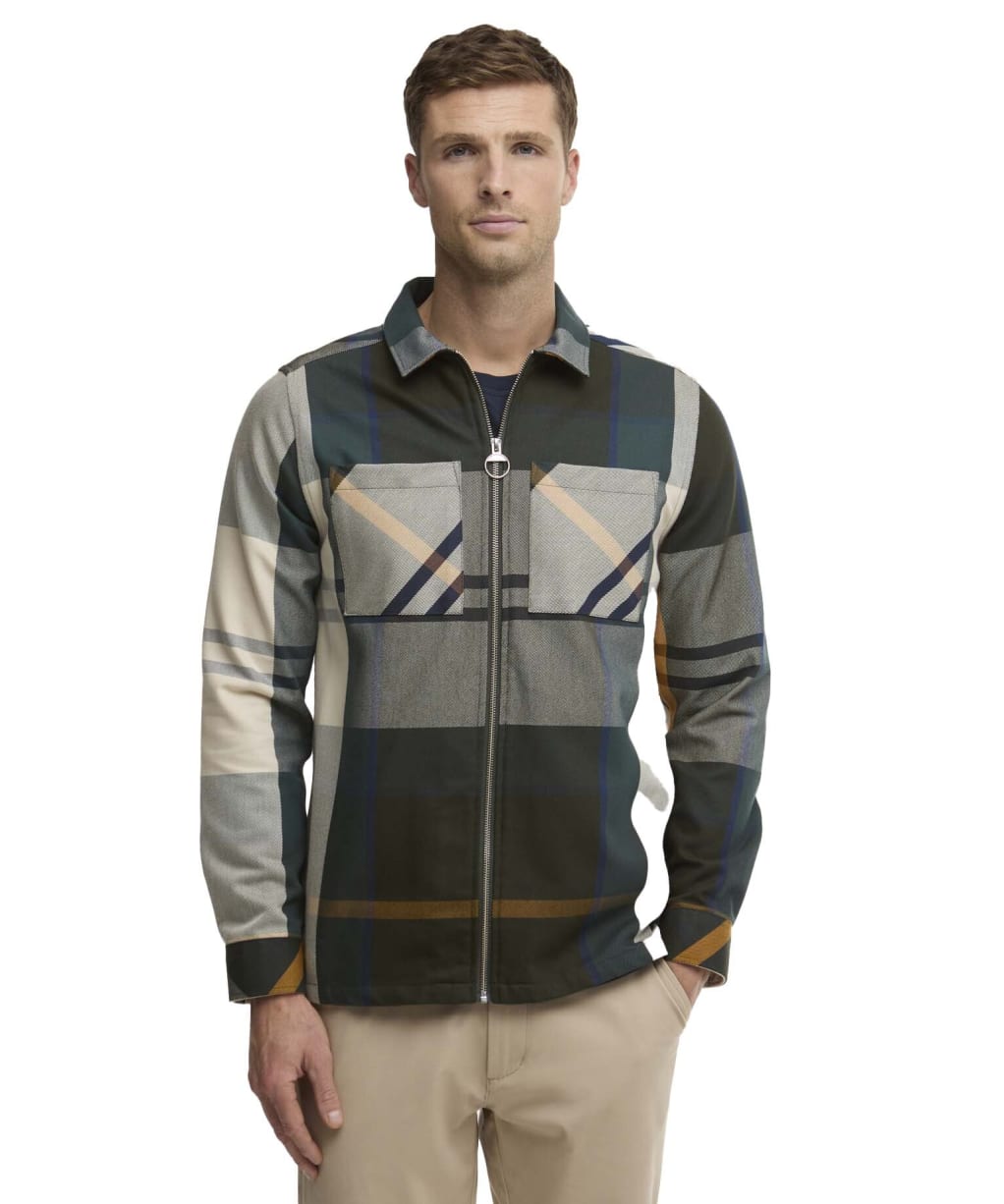 Men's Barbour Ettrick Overshirt - Ancient Tartan