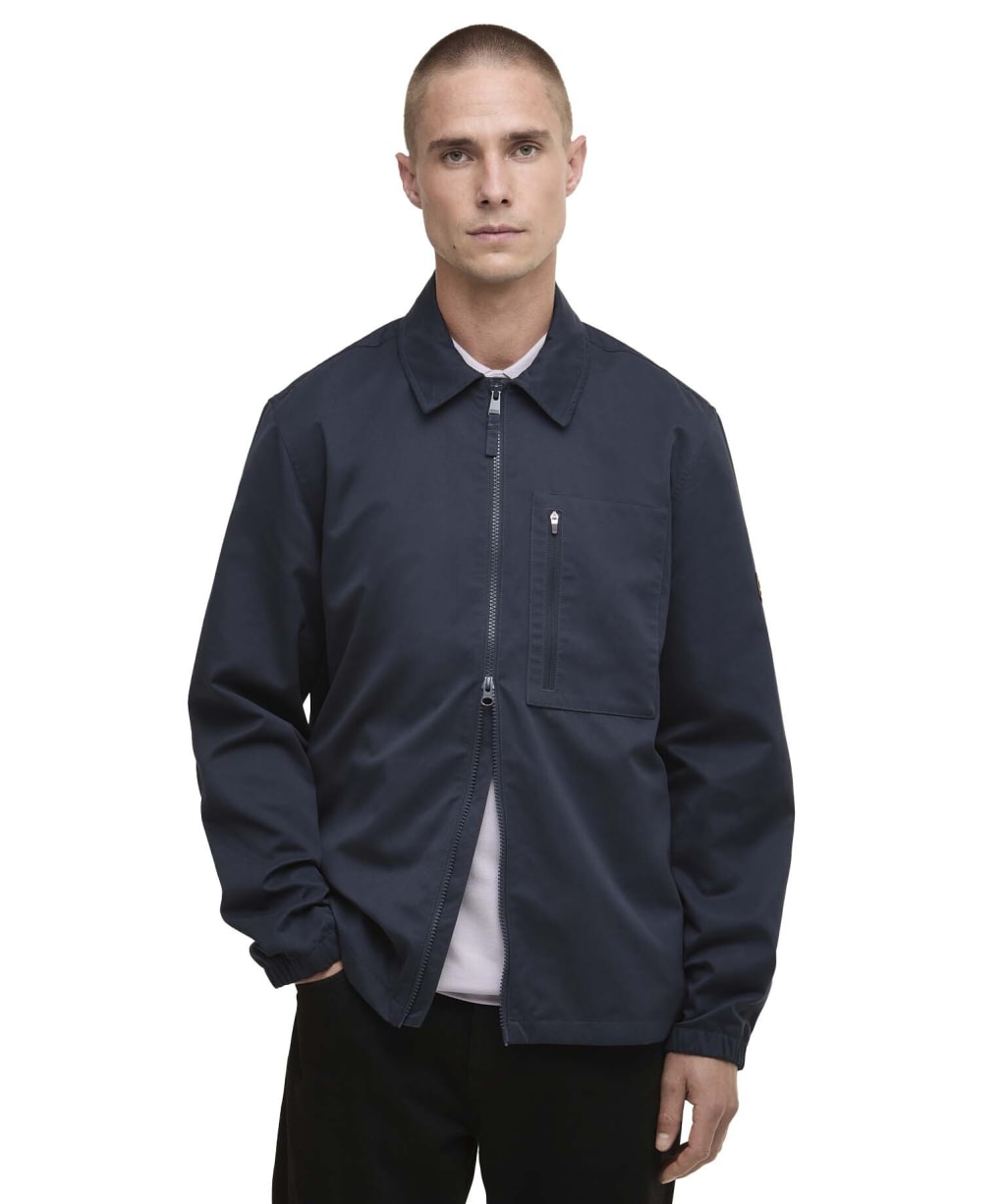 Men's Barbour International Coil Overshirt - Navy