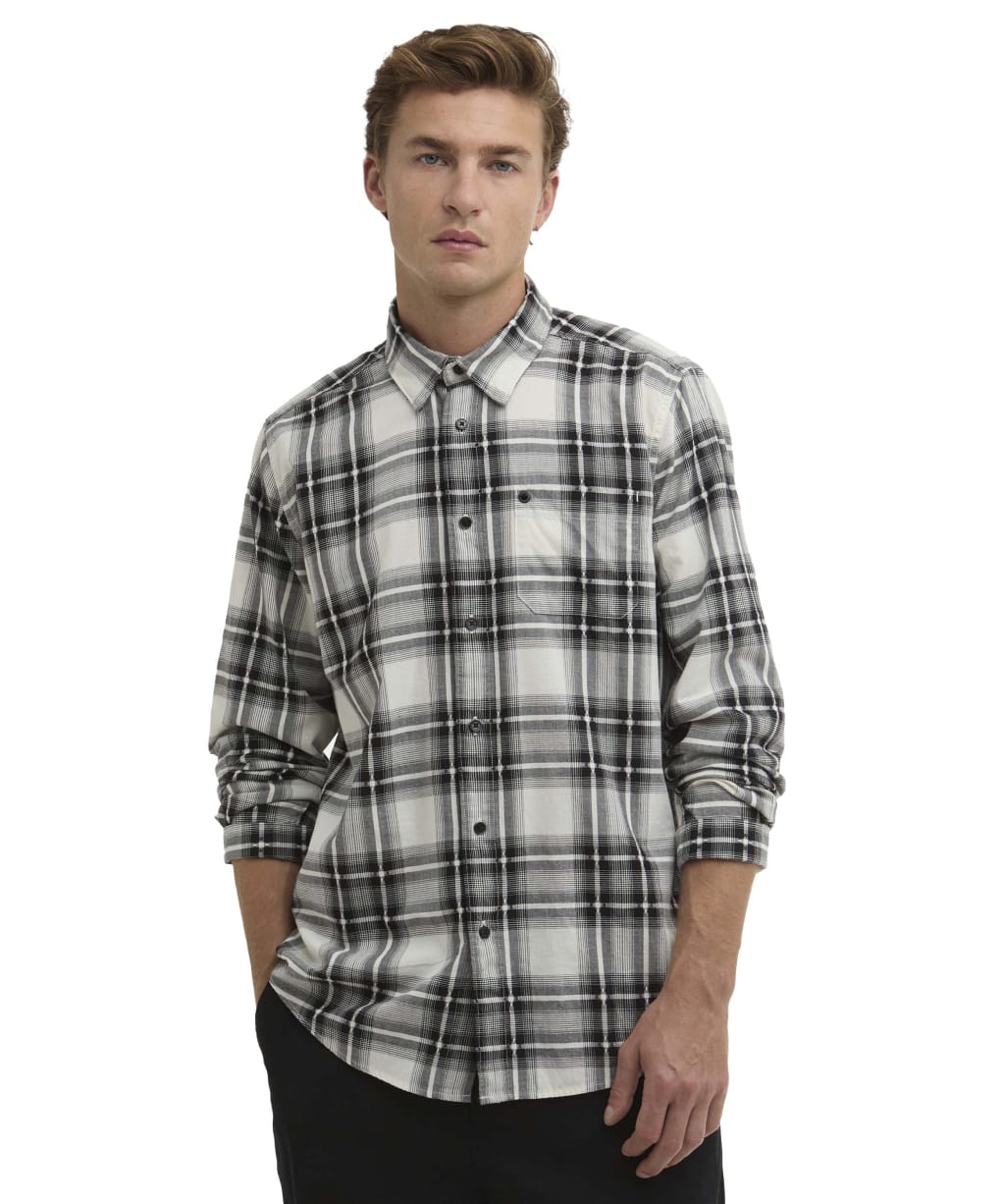 Men's Barbour International Keeran Ombre Shirt - Black