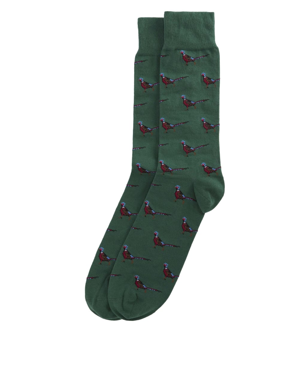 Men's Barbour Mavin Socks - Racing Green