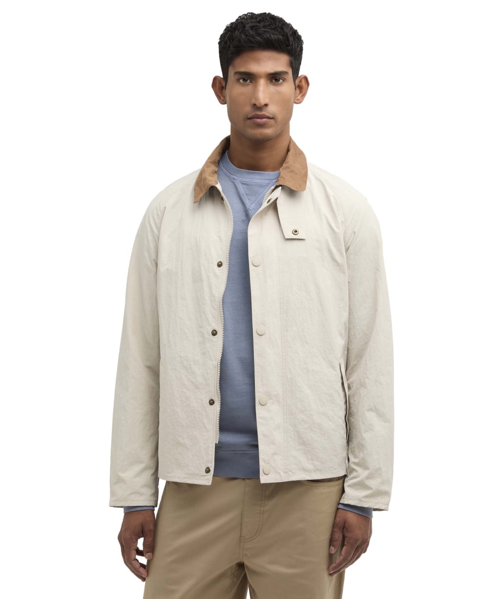 Men's Barbour Tracker Showerproof Jacket - Mist