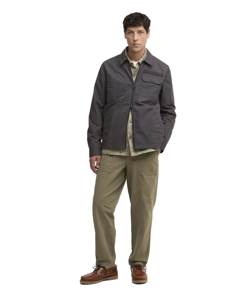 Men's Barbour Finwick Relaxed Fit Trouser - Smokey Olive