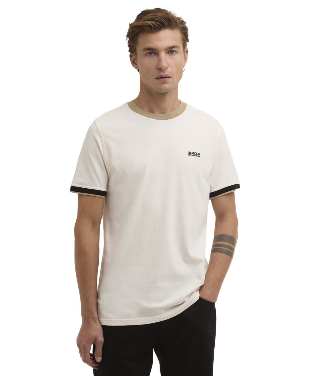 Men's Barbour International Howall T-Shirt - Whisper White