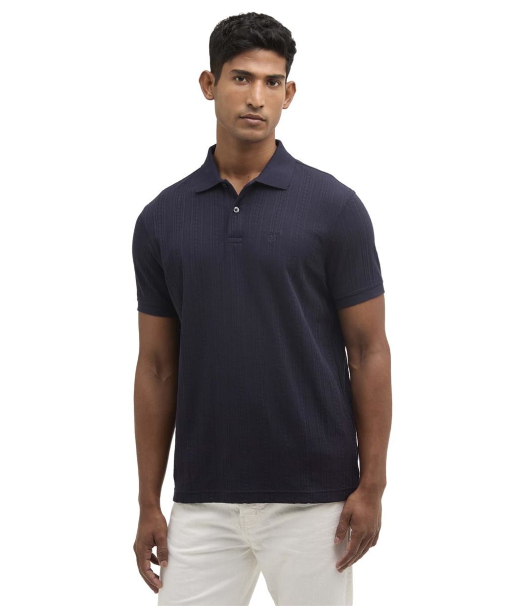Men's Barbour Harwell Tailored Fit Polo Shirt - Navy