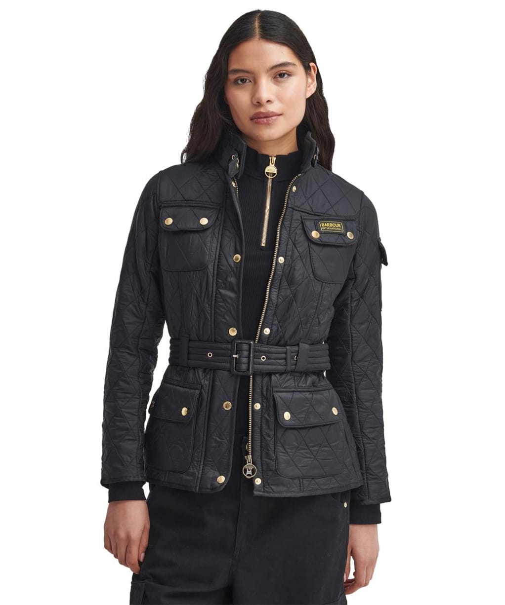 Women's Barbour International Polarquilt - Black