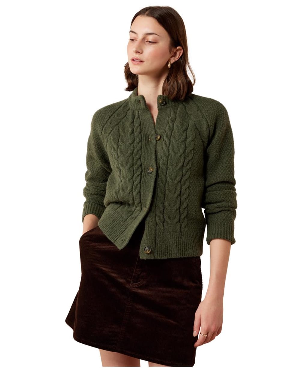 Women's Ariat Brackenwood Wool Cardigan - Thyme