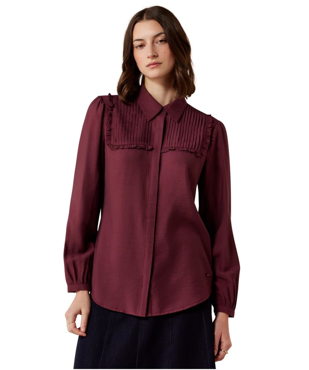 Women's Ariat Hannington Blouse - Windsor Wine