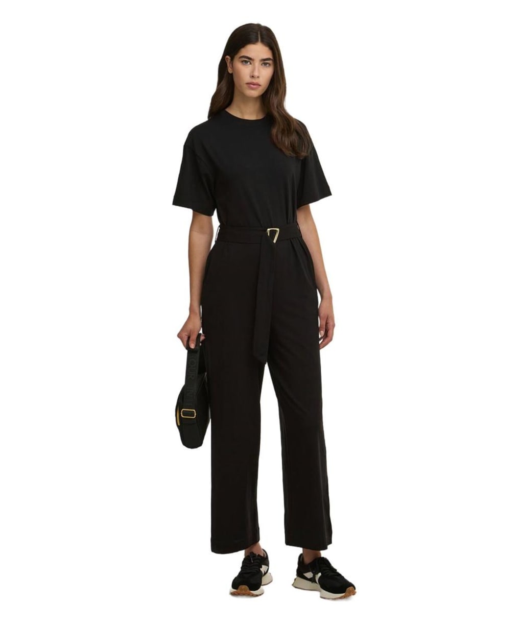 Women's Barbour International Alexis Jumpsuit - Black